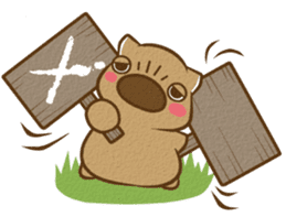 wombat friends sticker #1943904