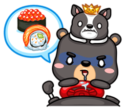 Kuro & Bento2 (English Edition) sticker #1943939