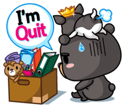 Kuro & Bento2 (English Edition) sticker #1943949