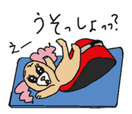 Shizuoka Namari de Girls life sticker #1943995