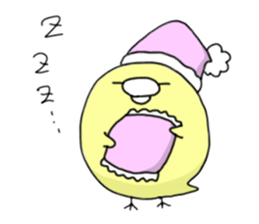 Loose touch  chick sticker #1944106