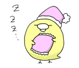 Loose touch  chick sticker #1944106
