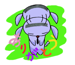 bar code dog sticker #1944577