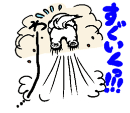 Daily life of Bichon frise sticker #1944742