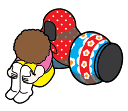 "Mrs. Matryoshka" english ver. sticker #1944761