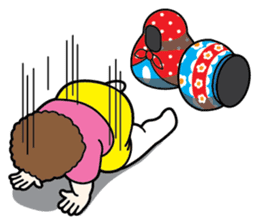 "Mrs. Matryoshka" english ver. sticker #1944766