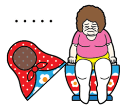 "Mrs. Matryoshka" english ver. sticker #1944773