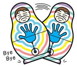 "Mrs. Matryoshka" english ver. sticker #1944789