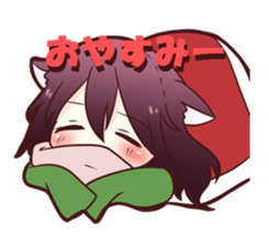 Daily conversation of chemo-ear sticker #1944922