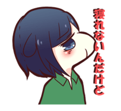 Daily conversation of chemo-ear sticker #1944943