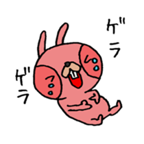 pink squirrel sticker #1945081