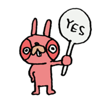 pink squirrel sticker #1945097