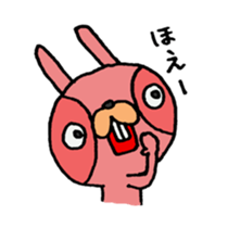 pink squirrel sticker #1945101