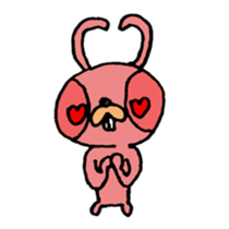 pink squirrel sticker #1945105