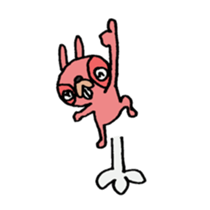 pink squirrel sticker #1945106