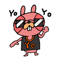 pink squirrel sticker #1945112