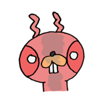 pink squirrel sticker #1945115