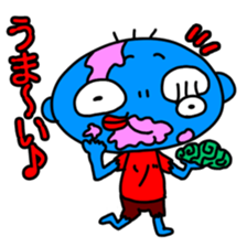 Zombie Sticker(cute horror) sticker #1945224