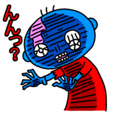 Zombie Sticker(cute horror) sticker #1945225