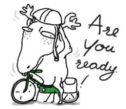 Roger with green moped (EN) sticker #1945278