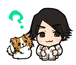 Hikaru Midorikawa's Dog, Game, and Me sticker #1945803