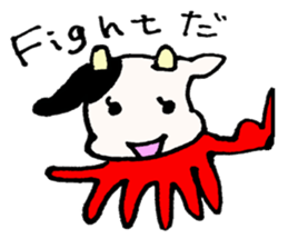 Octopus foot Sticker sticker #1945885