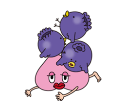 peach fairy puppii sticker #1946120