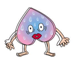 peach fairy puppii sticker #1946121