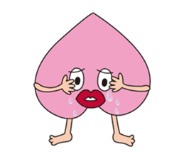 peach fairy puppii sticker #1946128