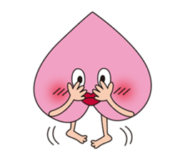 peach fairy puppii sticker #1946135