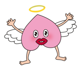 peach fairy puppii sticker #1946141