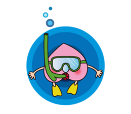 peach fairy puppii sticker #1946152