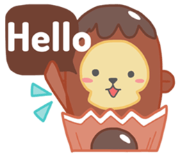 ChocoMonkey&StrawBeary sticker #1946158
