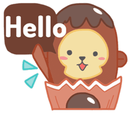 ChocoMonkey&StrawBeary sticker #1946158