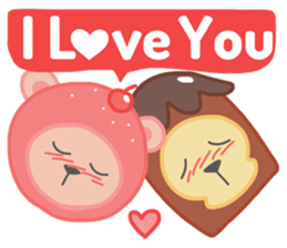 ChocoMonkey&StrawBeary sticker #1946179