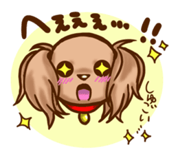 tea cup poodle sticker #1946459