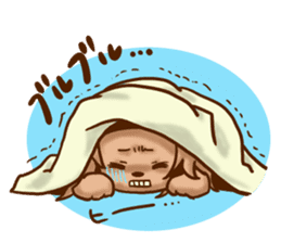 tea cup poodle sticker #1946462