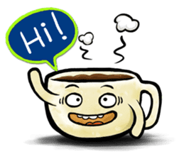 A Cup of Coffee sticker #1946957