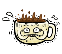 A Cup of Coffee sticker #1946966