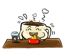 A Cup of Coffee sticker #1946990