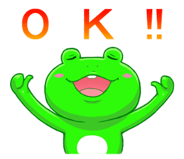 Frog sticker (daily conversation) sticker #1947049