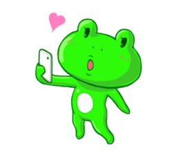 Frog sticker (daily conversation) sticker #1947066