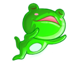 Frog sticker (daily conversation) sticker #1947076