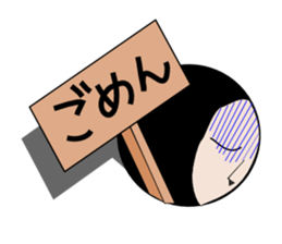 The man who lives in a hole sticker #1947302