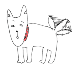 Irattokuru-human sticker & his dog sticker #1947429