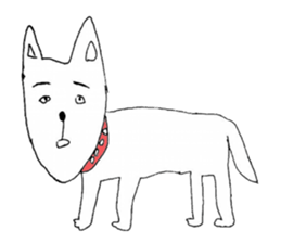 Irattokuru-human sticker & his dog sticker #1947430