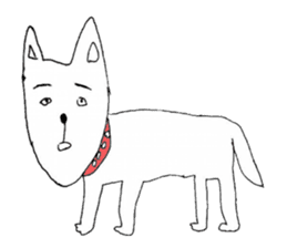 Irattokuru-human sticker & his dog sticker #1947430