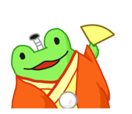 Tonosama Frog(English version) sticker #1947517