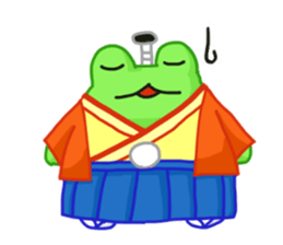 Tonosama Frog(English version) sticker #1947524