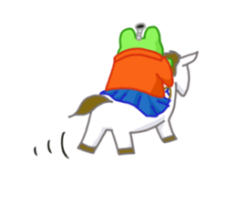 Tonosama Frog(English version) sticker #1947526